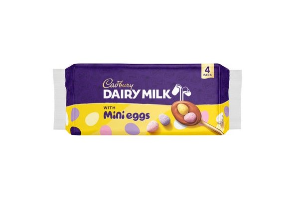 Cadbury Dairy Milk Milk Chocolate Dessert with Mini Eggs 4 x 75g (300g)