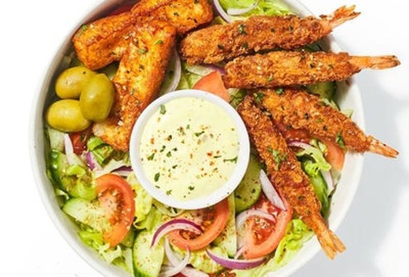 Panko Prawn Bowl