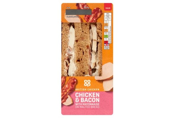 Co-op Chicken & Bacon Sandwich