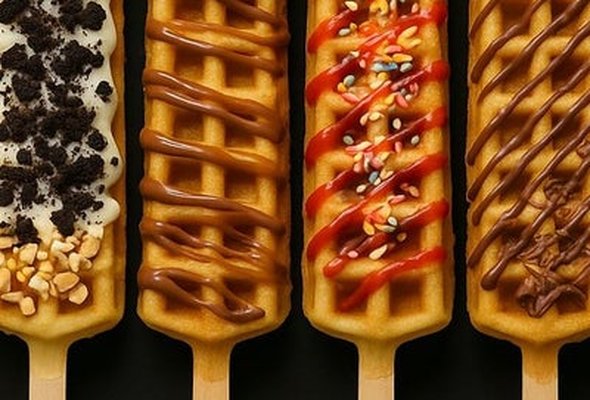 6 Waffle Sticks