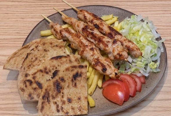 Chicken Souvlaki Portion