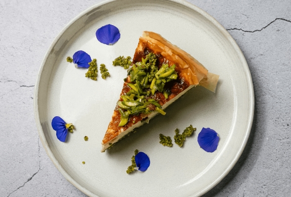 Silvena's Baklava Cheesecake