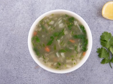 Lemon Coriander Soup